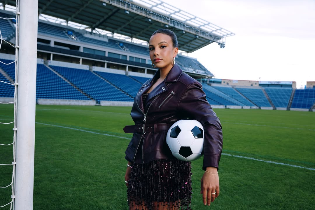 Instagram post by @malpugh for TJ Maxx. Caption reads: [...] fashion, fitting in is never the plan.....