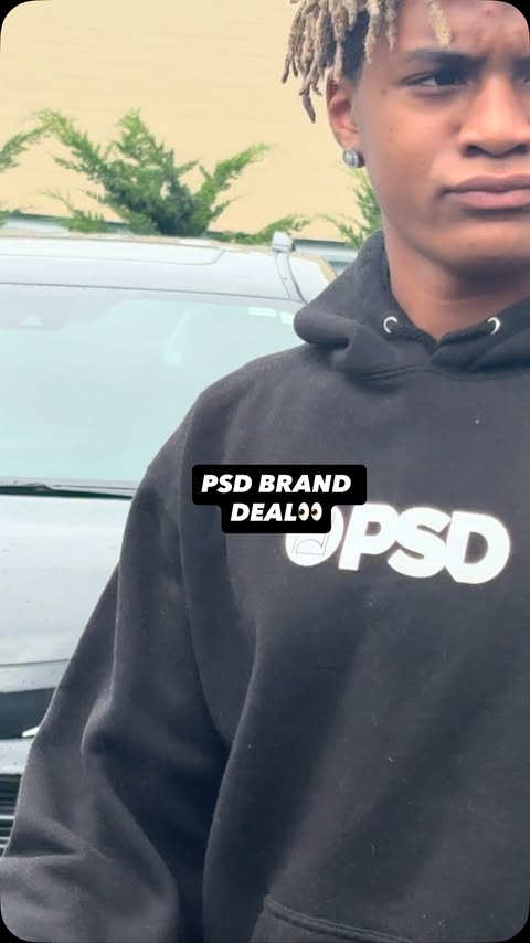 Instagram post by @aaronashley_truth1 for PSD Underwear. Caption reads: 14 year old star in the making⭐️ @psdunderwear....