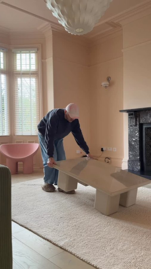 Instagram post by @jack.designs for Lick. Caption reads: [...] some serious need of colour. I opted for....