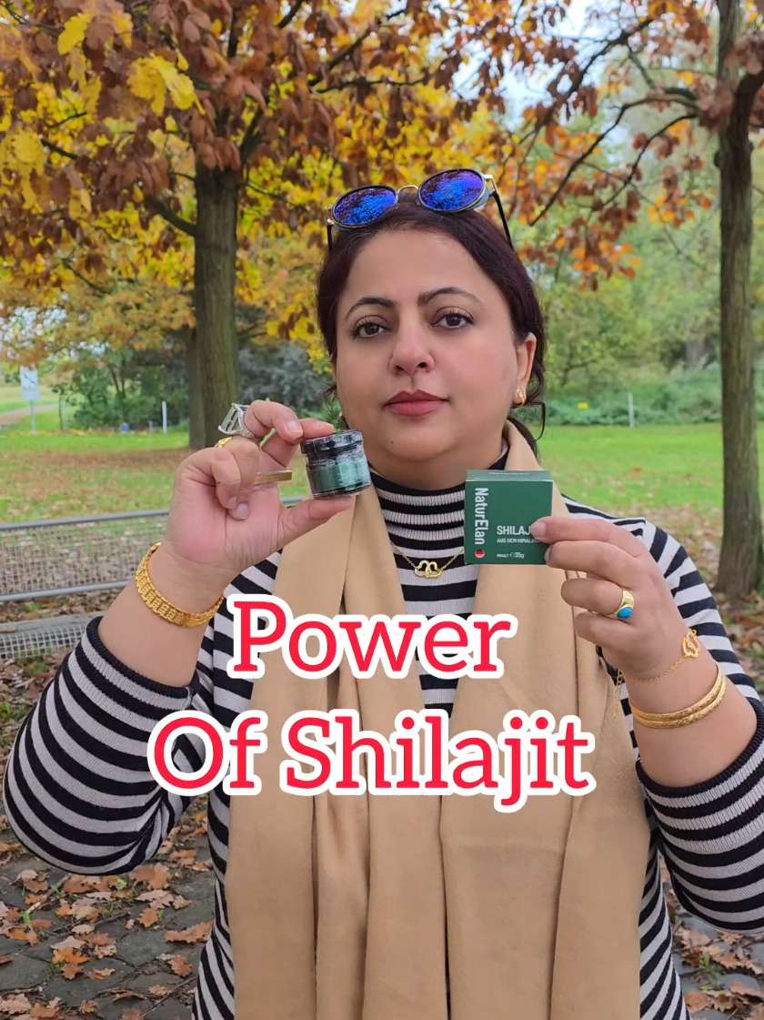 TikTok post by @sofia.from.germany for TikTok Shop. Caption reads: Premium Quality No 1 - pure & Natural Shilajit ✨️....