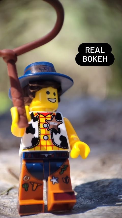 Instagram post by @fourbrickstall for Apexel. Caption reads: Bokeh hunting with the @apexel_official macro lens....