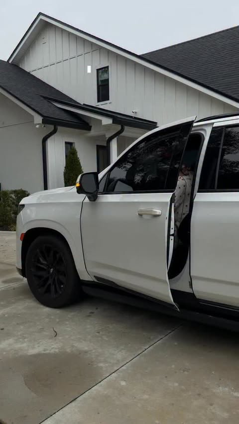 Instagram post by @maeg_thompson for Saint James Iced Tea. Caption reads: GALENTINES MORNING VLOG powered by....