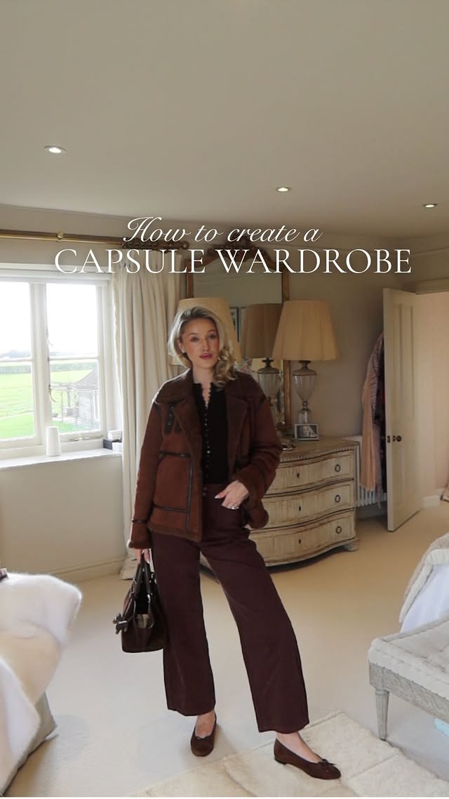 Instagram post by @leonorasmee for Fabrique. Caption reads: [...] three key transitional pieces from....