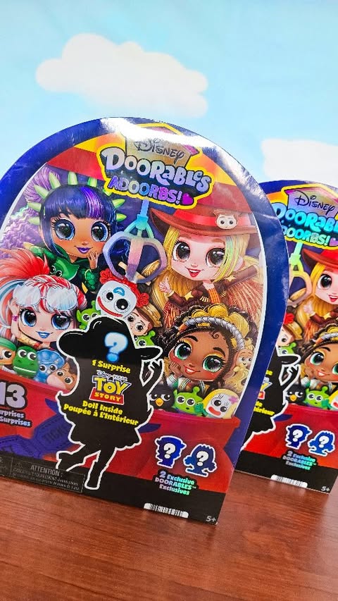 Instagram post by @saradisneygirl for Disney Doorables. Caption reads: [...] 🪀 Introducing the Brand New Disney....