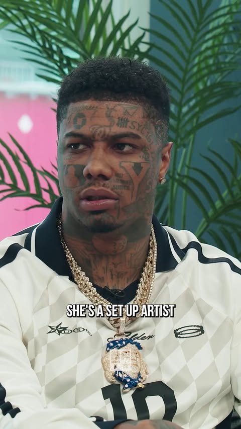 Instagram post by @jasonleeshow for BET Networks. Caption reads: SNEAK PEEK: Blueface speaks on Chrisean. He gets....