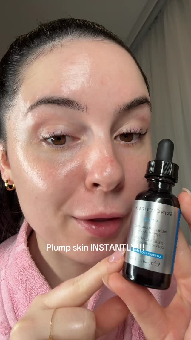 Instagram post by @misspeytonsmith for SkinCeuticals. Caption reads: They weren’t wrong about @Skinceuticals P-TIOX....
