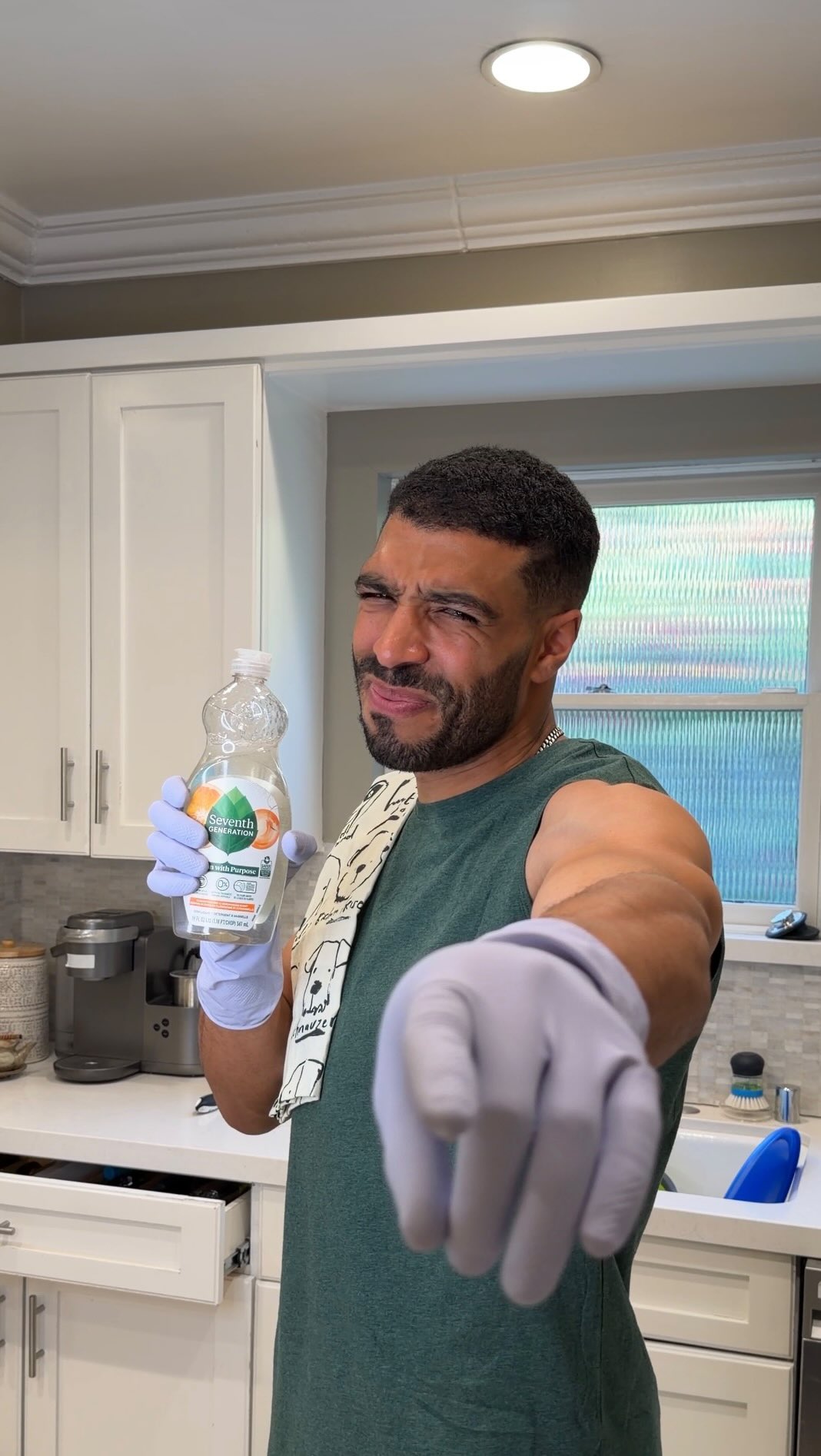 Instagram post by @chadbsavage for Seventh Generation. Caption reads: #seventhgenerationpartner 🎶l like being....