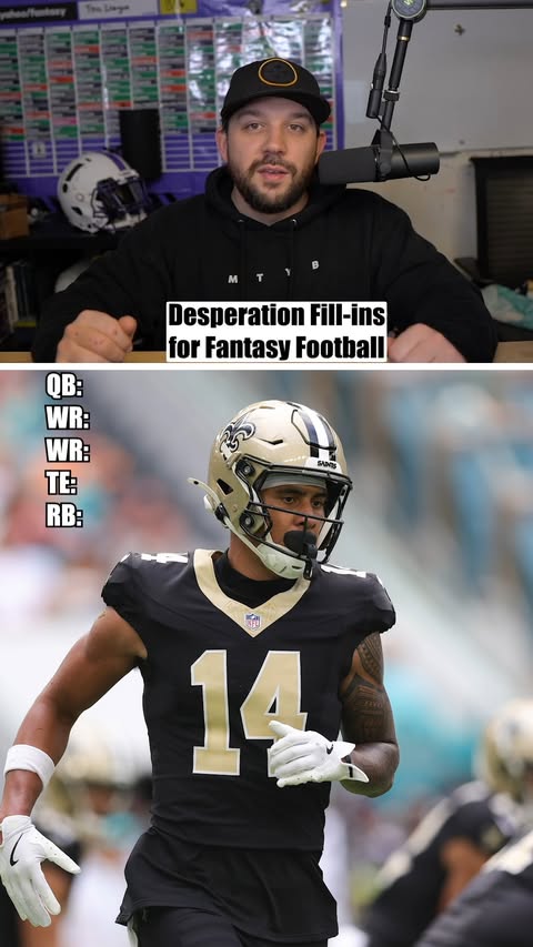 Instagram post by @tylerhelf for Yahoo. Caption reads: If you desperately need a player to fill in this....