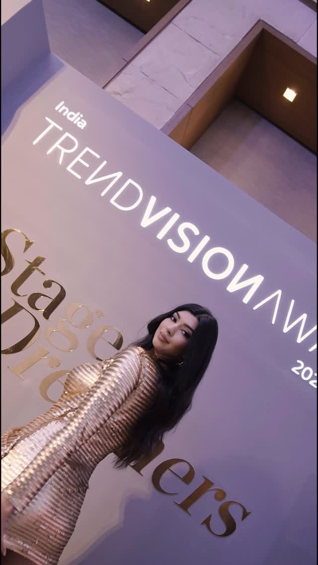 Instagram post by @bhavnamonga for Wella. Caption reads: TrendVision was a visual masterpiece - stunning....