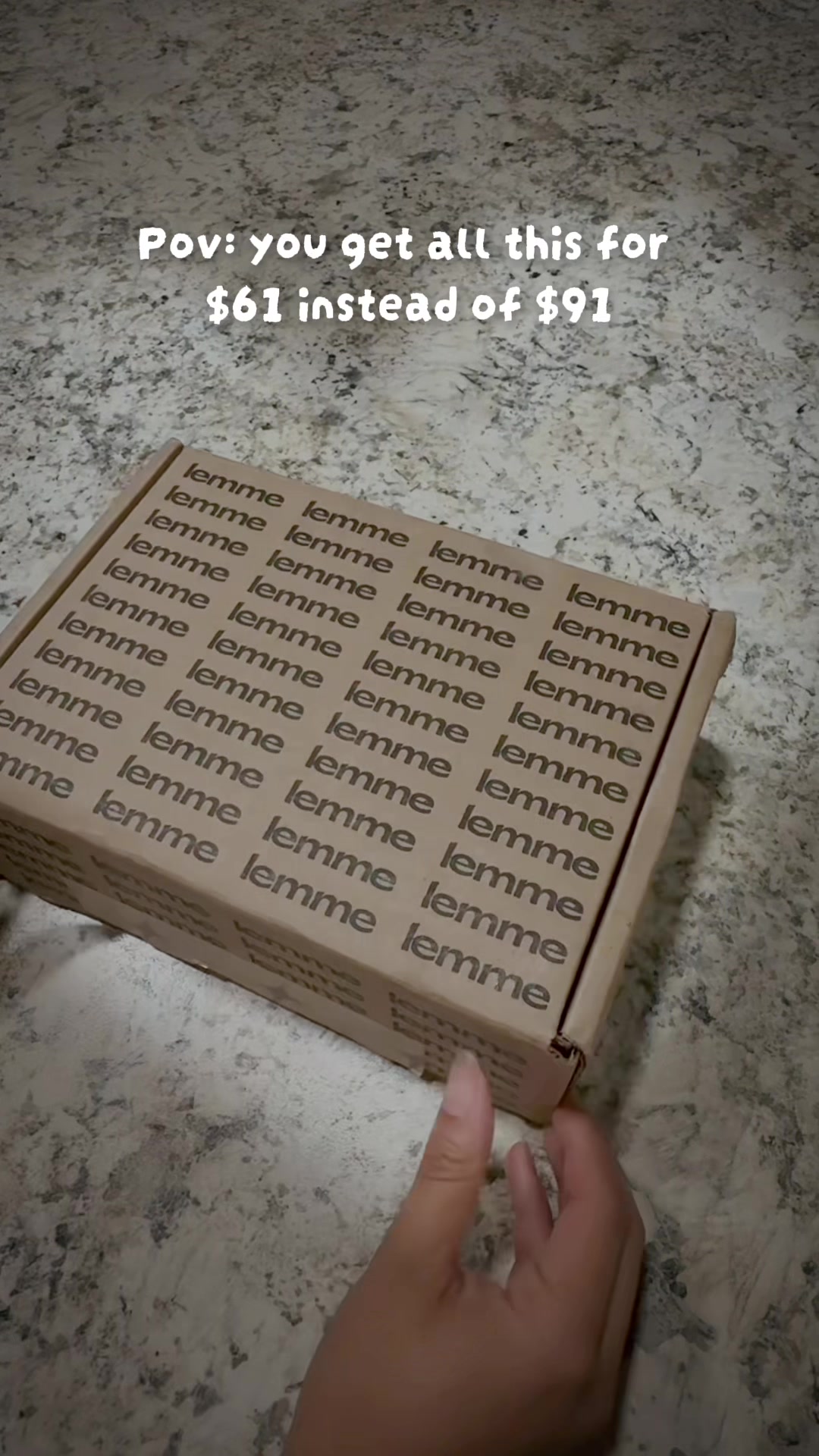 TikTok post by @jessyyydelciddd for Lemme. Caption reads: [...] it WAY cheaper on TTS #tiktokshopfind....