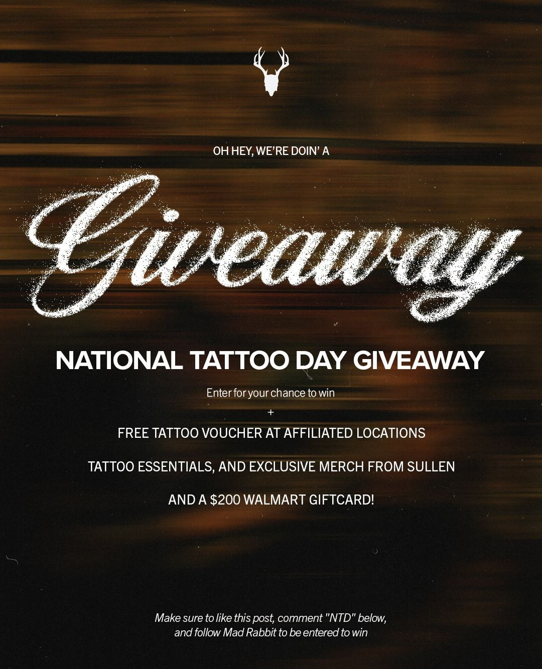 Instagram post by @inkedlv for Sullen Clothing. Caption reads: It's here, it's happening. This might be our....