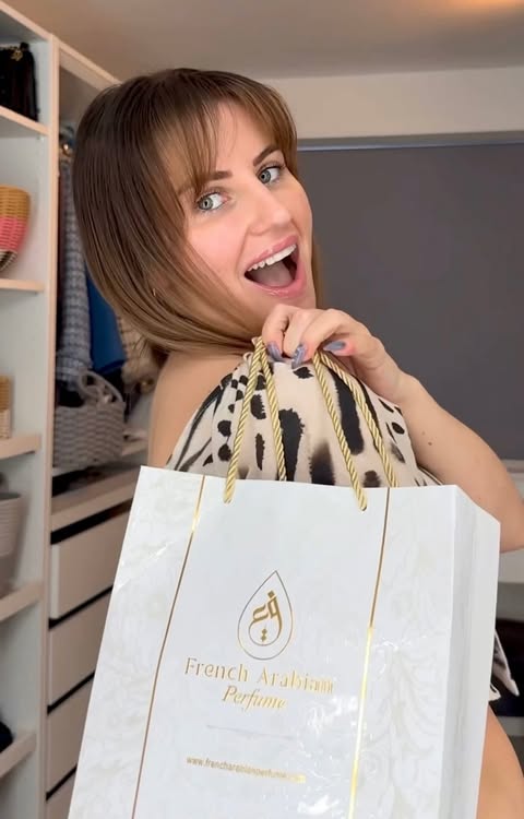 Instagram post by @heyivyash for French Arabian Perfumes. Caption reads: [...] PERFECTION 😮‍💨🌸✨ thanks French Arabian....