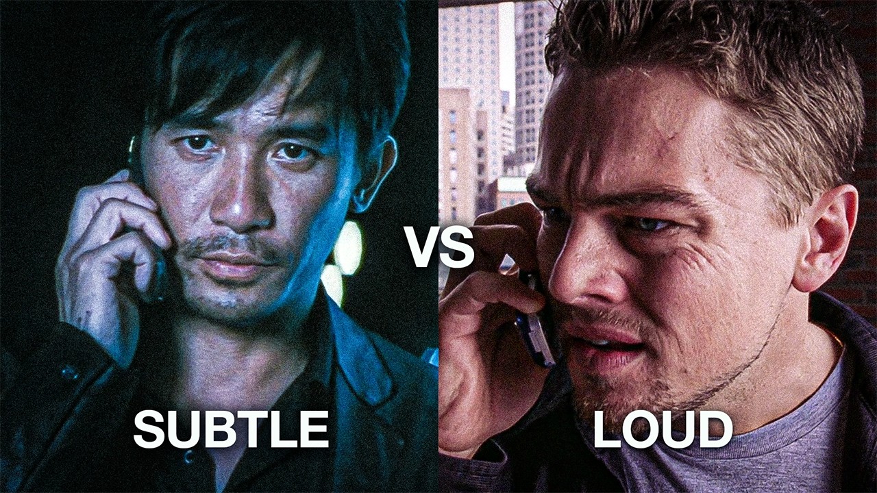 YouTube post by @JustOneMoreThing_YT for MUBI. Caption reads: when two films tell the same story differently.