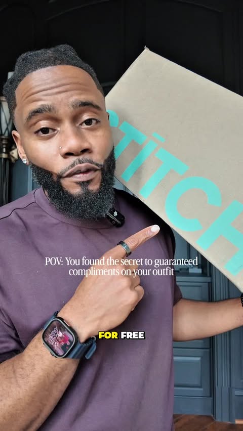 Instagram post by @iamjamesmeeks for Stitch Fix. Caption reads: @StitchFix said Compliments were Guaranteed… and I....