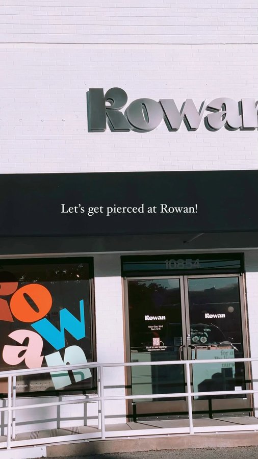 Instagram post by @peoplewillstareblog for Rowan. Caption reads: @heyrowan is here! Ad. Dallas girlies if you are....