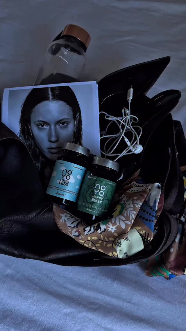 Instagram post by @amelia_wnek for Noyo Pharm. Caption reads: Fashion Week to najbardziej intensywny czas dla....