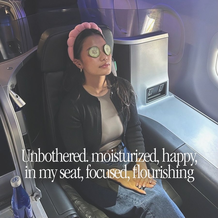 Instagram post by @sunday.scaries for JetBlue. Caption reads: If you need me, I’ll be on this @jetblue flight to....