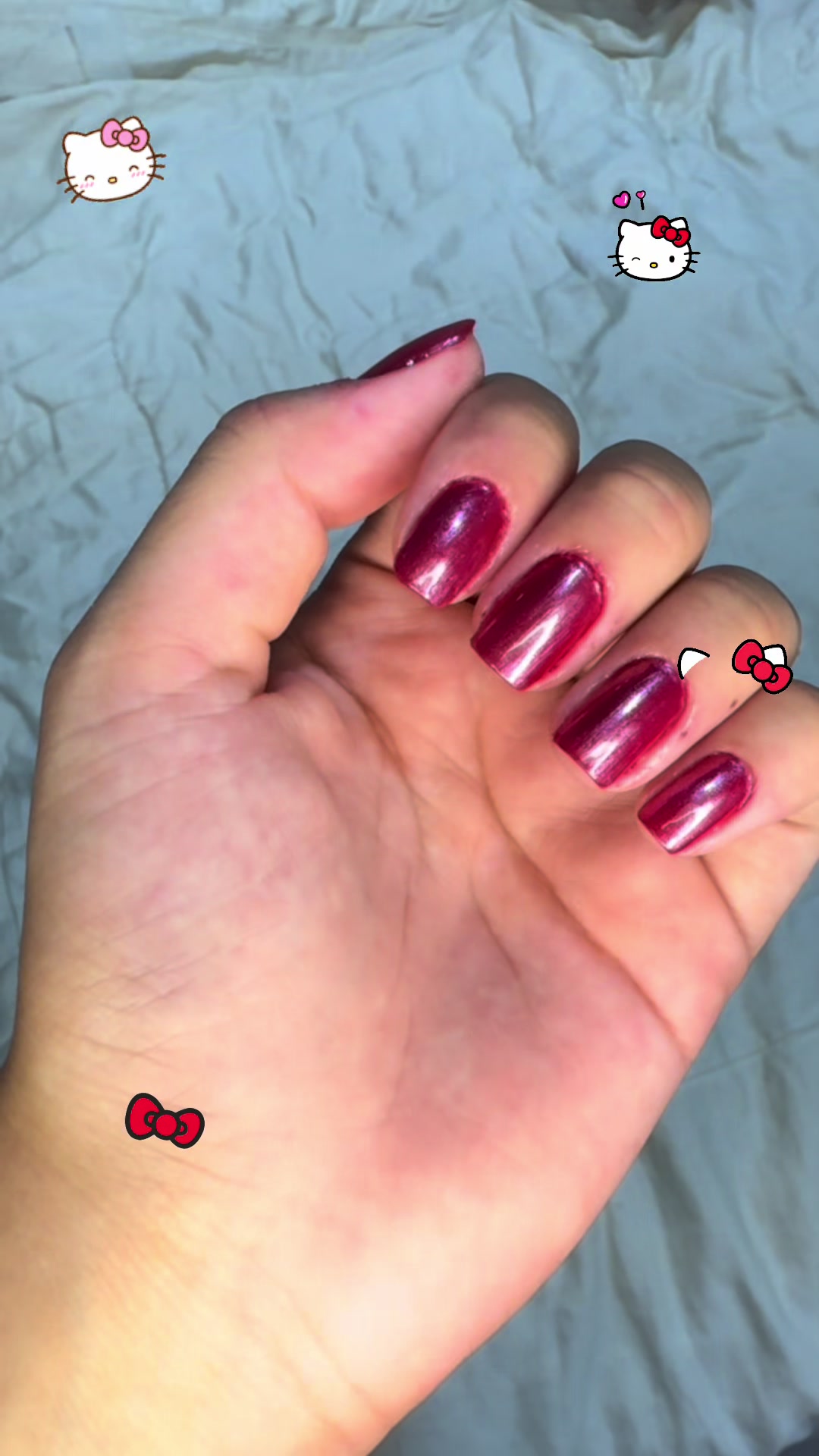 TikTok post by @dudaillly for Esmalte Colorama. Caption reads: [...] #lorealistarbr #recebidos @Esmalte Colorama....