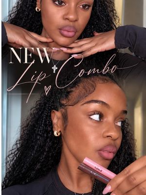 TikTok post by @princesstatyanaa for LAKA. Caption reads: [...] to get BOTH - Burnt Brown & Suede Pink!....
