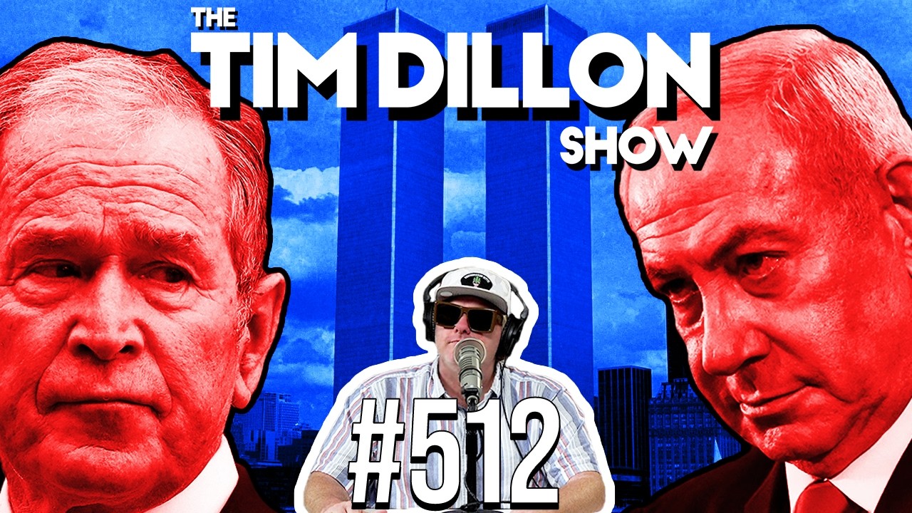 YouTube post by @TimDillonShow for Neuro. Caption reads: [...] Live Dates 🎟 SPONSORS: Neuro Gum Go To &....