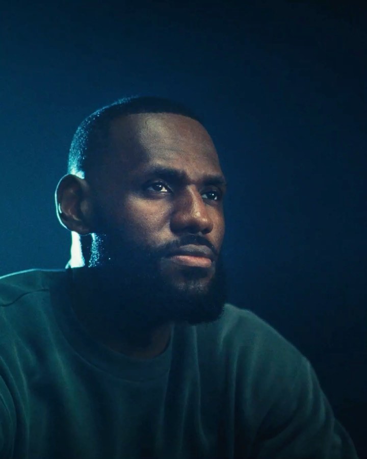 Instagram post by @kingjames for Ruffles. Caption reads: Own what makes you, YOU. 🧬👑 #thekidfromAKRON🤴🏾....