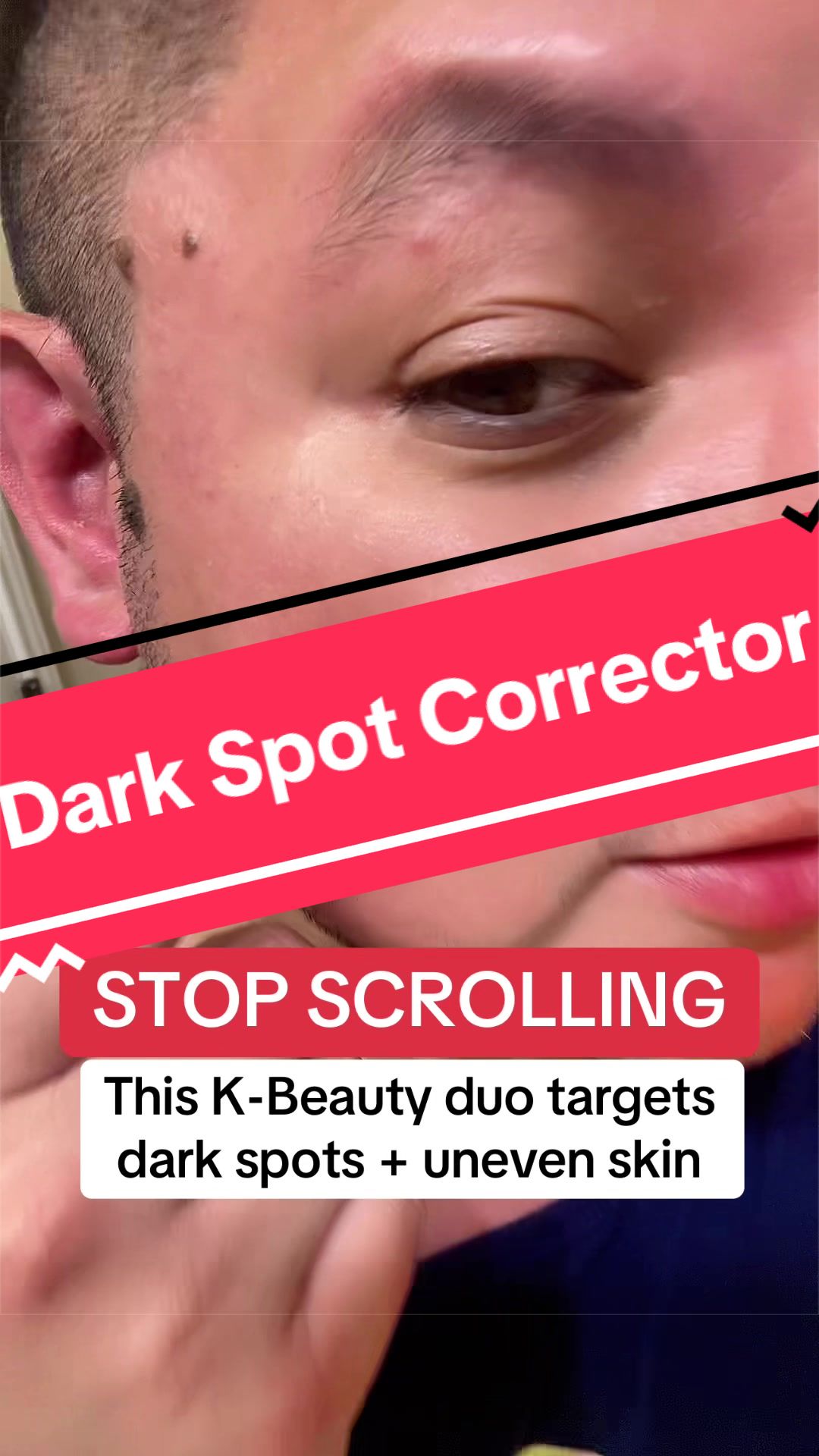 TikTok post by @kalebsworldq for LG BEAUTY. Caption reads: [...] #koreanskincare #skincareroutine @LGbeauty....