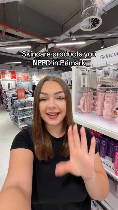 Instagram post by @makeupbyaliciall for Primark. Caption reads: Skincare products you need to try in @primark 💗✨....