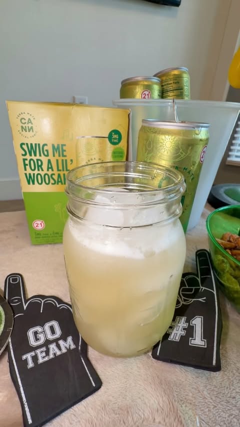 Instagram post by @servinglooksatl for Instacart. Caption reads: [...] the rest of your game day setup via....