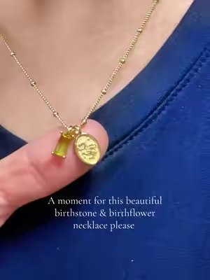 TikTok post by @d.nicaleigh for Turandoss Jewelry. Caption reads: @Turandoss-Jewelry #daintynecklace....