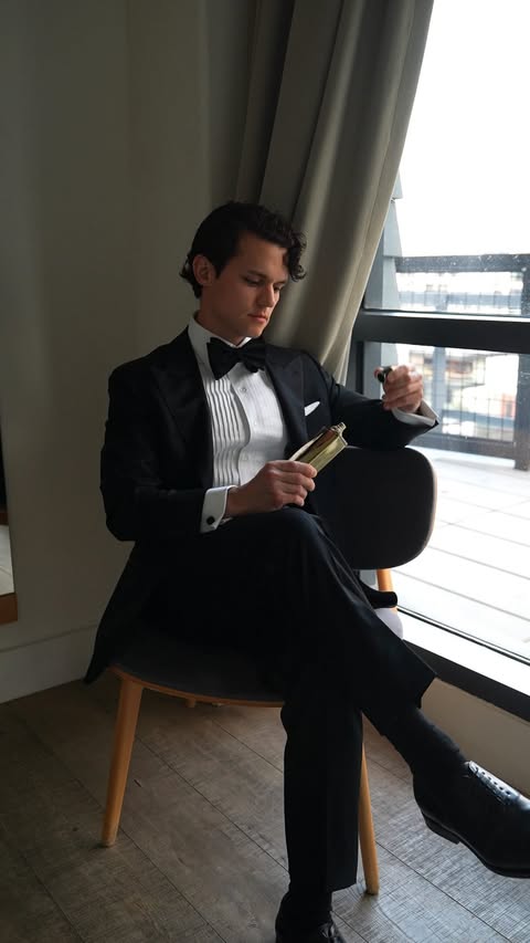 Instagram post by @adamgonon for Jimmy Choo. Caption reads: [...] out featuring a new favorite from....