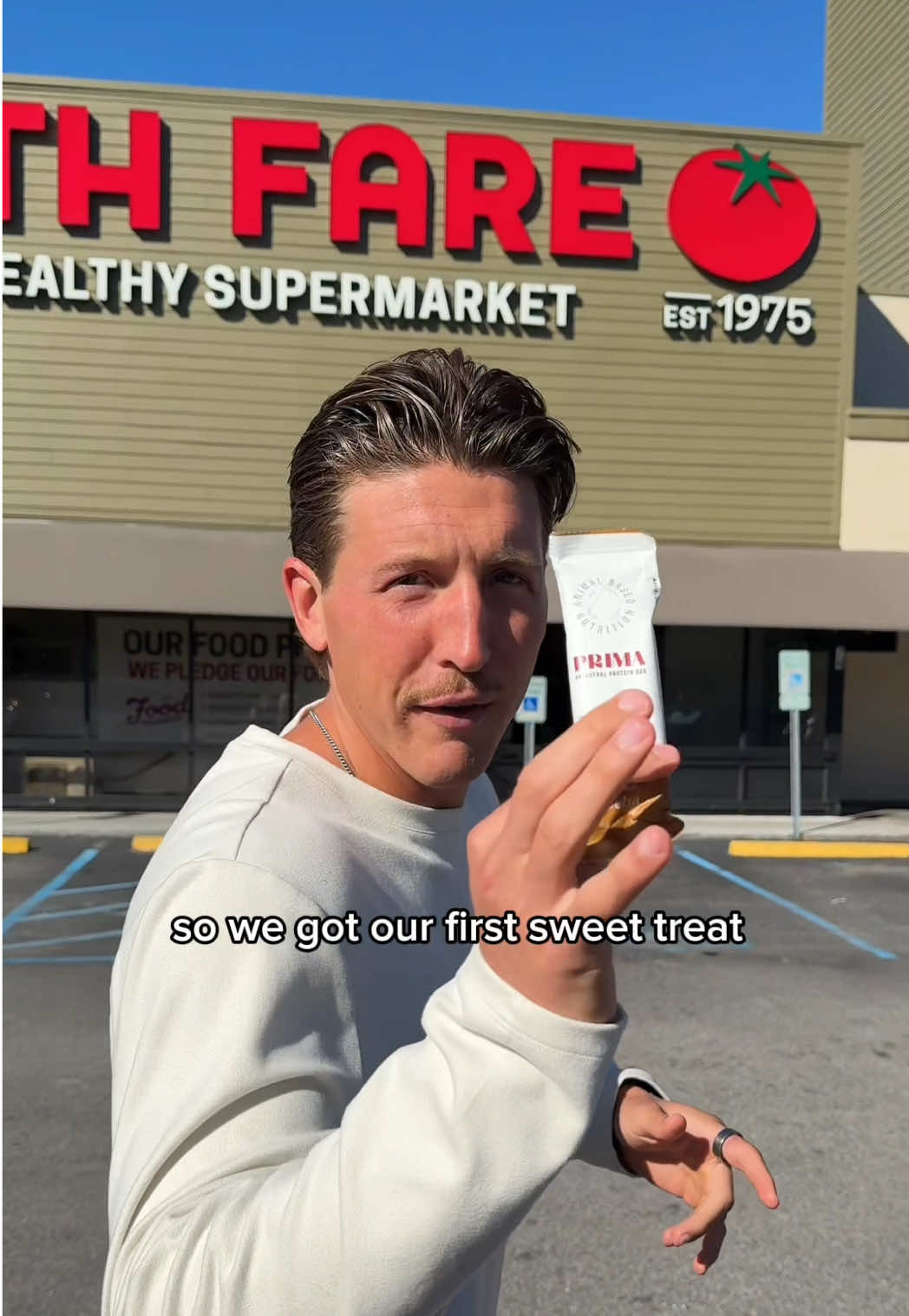 TikTok post by @softschnelltaco for PRIMA. Caption reads: [...] healthier option. A few of my go to’s: -....