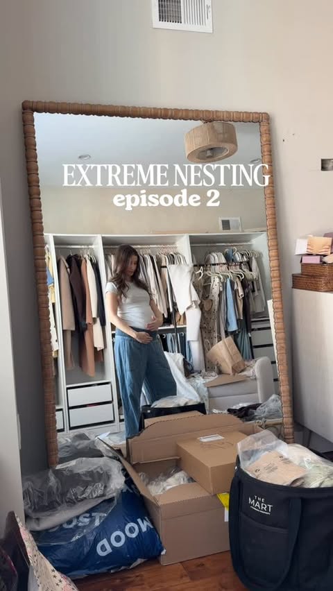 Instagram post by @bymeghang for Trashie. Caption reads: [...] rid of those old statement necklaces…....
