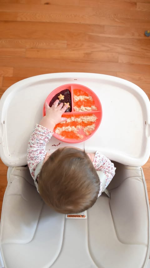 Instagram post by @alyssacherise for Baby Brezza. Caption reads: [...] food for Hunter and now with the @babybrezza....