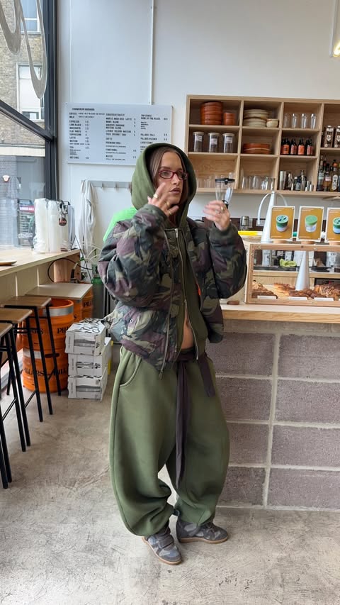 Instagram post by @natwinter_ for Oatly. Caption reads: [...] i do love matching my outfit to my drink....