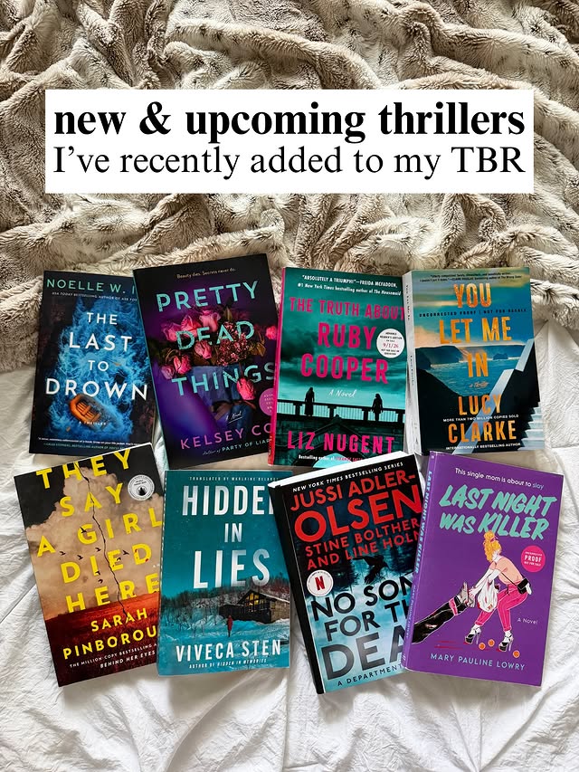 Instagram post by @crimebythebook for Gallery Books Group. Caption reads: my to-read pile is out of control and I wouldn’t....