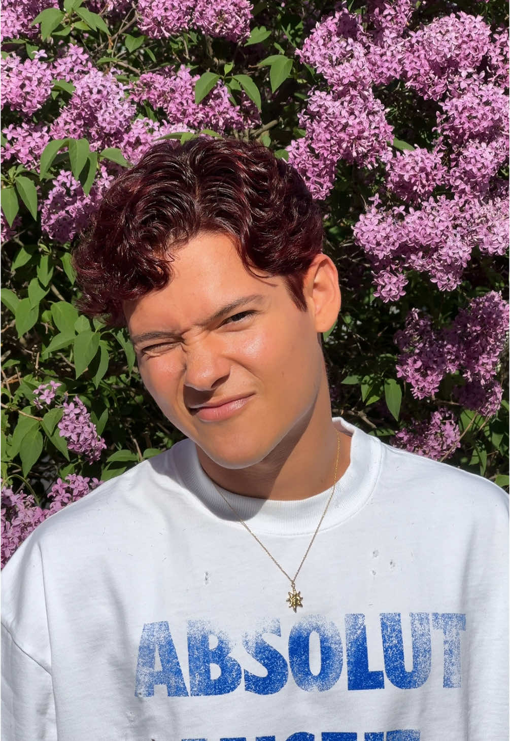 TikTok post by @adamlukacs for Maria Nila. Caption reads: [...] ready @OMAR 💘  ad/ using @Maria Nila....