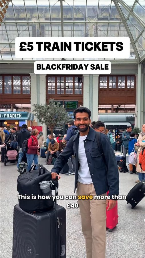 Instagram post by @vishnu_vijayadharan_ for Trip.com. Caption reads: Black friday sale with trip.com is here.

Use....