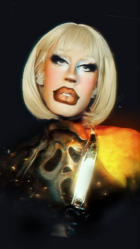 Instagram post by @the_ciara_myst for Paramount Pictures. Caption reads: Ghostface called… and he said my look could kill!....