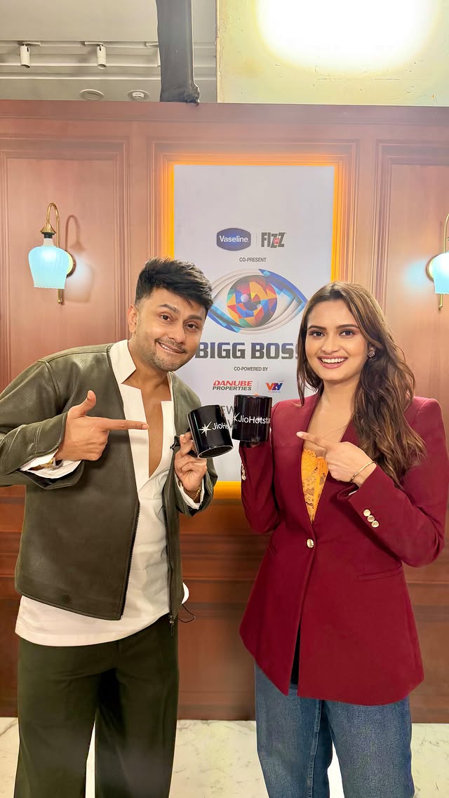 Instagram post by @awez_darbar for JioCinema. Caption reads: Chai Bana trend ka most-awaited finale with OG....