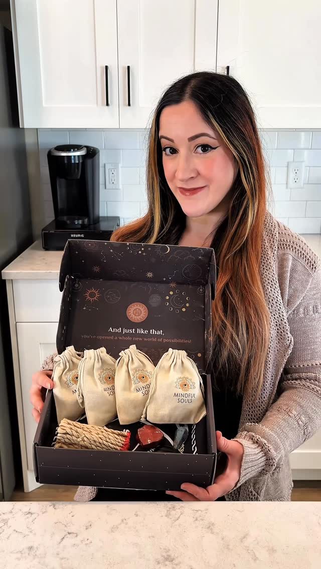 Instagram post by @my.personal.moon for Mindful Souls. Caption reads: Try some holistic healing with Mindful Souls! Use....