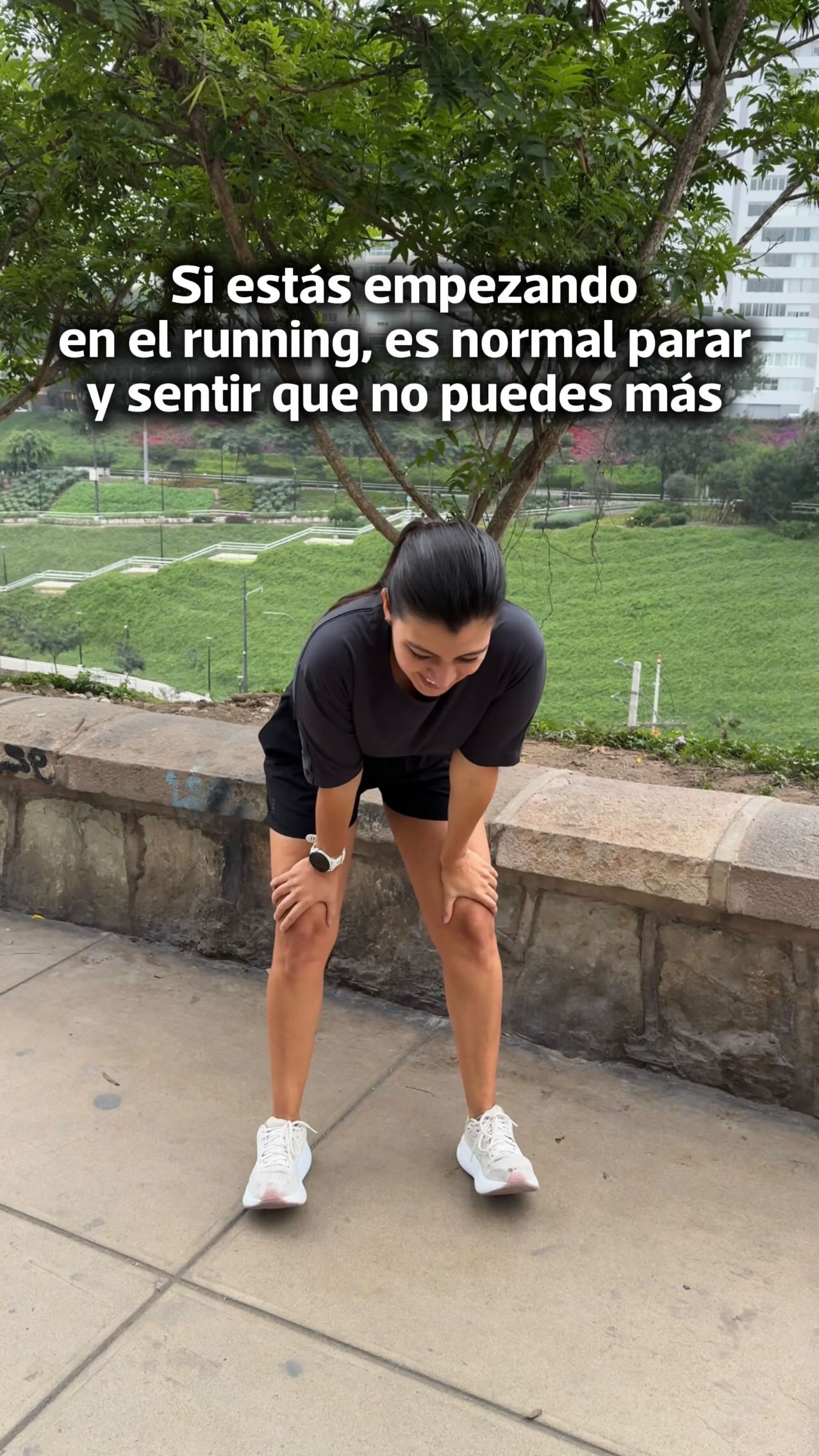 Instagram post by @yaniradavila for POWERADE. Caption reads: 👉🏽 Cuando empecé a correr, ni siquiera podía....
