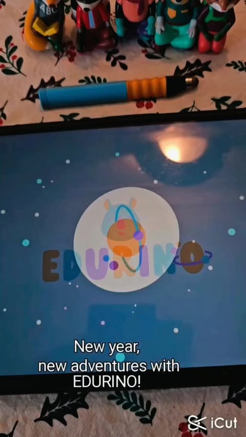 Instagram post by @madaraveanu for Edurino. Caption reads: [...] in our house 🧠🎮✨
We’ve been exploring....