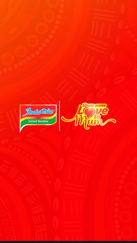 Instagram post by @b.l.ac.kgirl for Indomie Seleraku. Caption reads: My Mom has done so much for me with endless....
