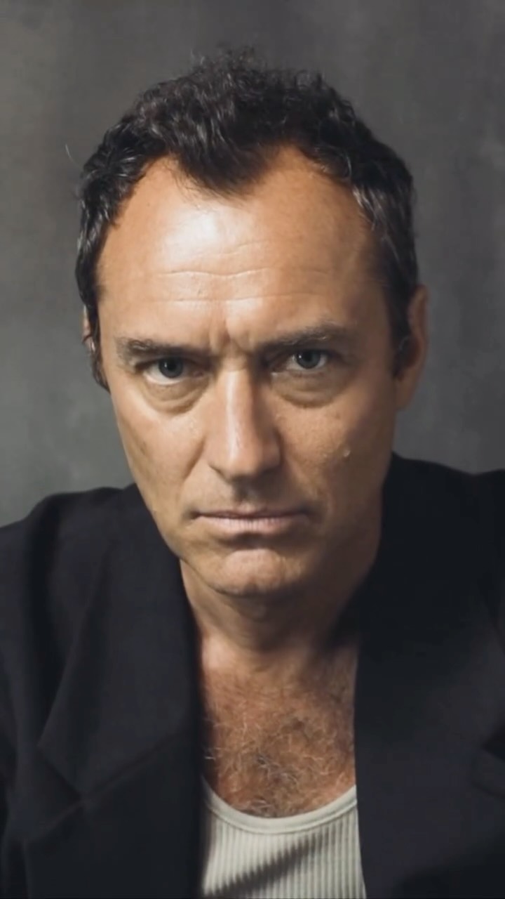 Instagram post by @jessedittmar for Washington Post. Caption reads: My shoot with Jude Law out in the @washingtonpost....