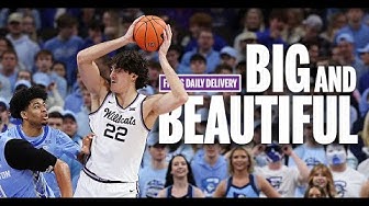 YouTube post by @GoPowercat for Coldest. Caption reads: Dorin Buca redefines 'project' at Kansas State |....