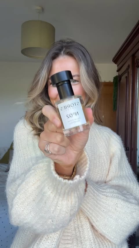 Instagram post by @kate170 for STORIES Parfums. Caption reads: [...] for spring/summer this year is....