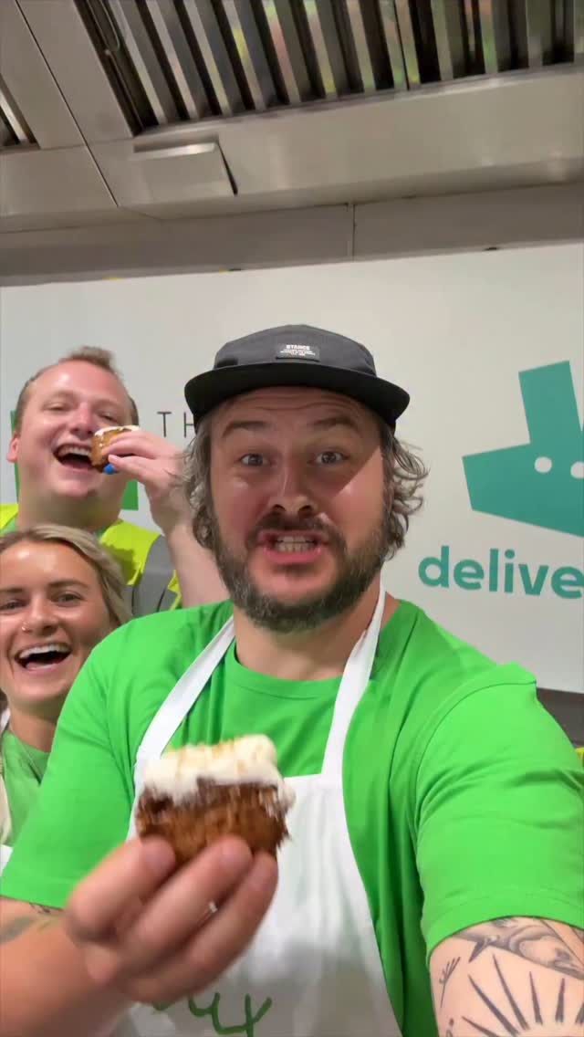 Instagram post by @lagomchef for Deliveroo. Caption reads: AD I had the pleasure of checking out the newly....