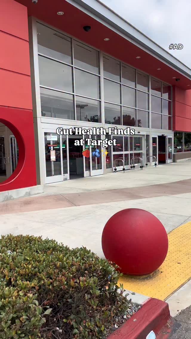 Instagram post by @shesattarget for Activia. Caption reads: #AD Stocking up on some of my gut health must....