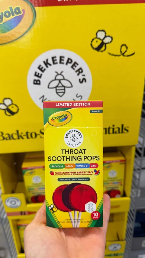 Instagram post by @walmartgems for Beekeeper's Naturals. Caption reads: [...] at Walmart before they’re gone!....