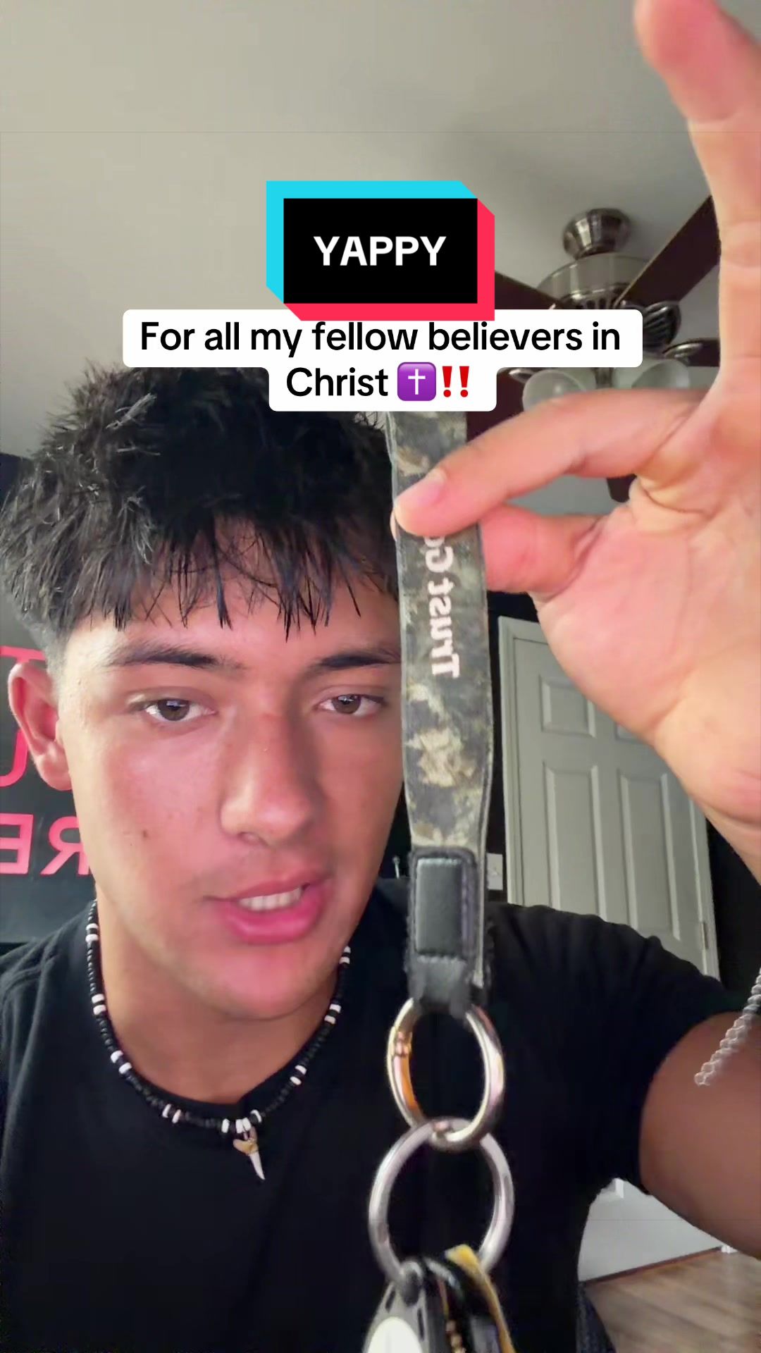 TikTok post by @dailystreamvidzz for Yappy Bracelets. Caption reads: @Yappy Bracelets get 2 for free shipping! #yappy....